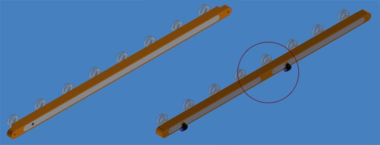 Cover Remover Vacuum Manifold – Original (left) and Easy Clean (right)